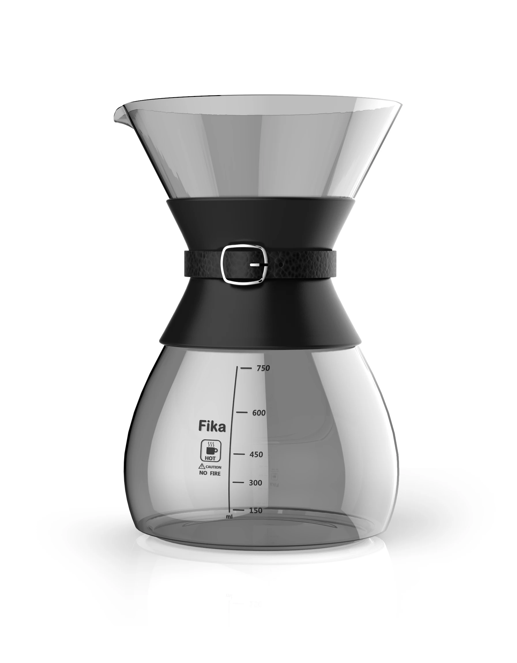 Homezest Hp6100 Glass Pot Pour Over Coffee Machine High Borosilicate Car Cb Ce Outdoor Hotel