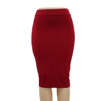 

A730#Minepure Guangzhou yulong apparel Wholesale Simple Elegant Fashion Pencil Skirt Banquet Office Slim Skirt African clothing