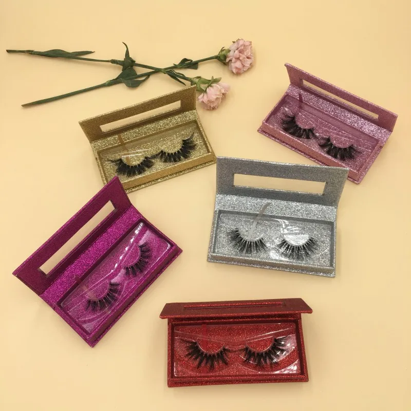 

Mink eyelashes vendor clear band eyelashes private label eyelashes packaging, Black, other colors are accepted