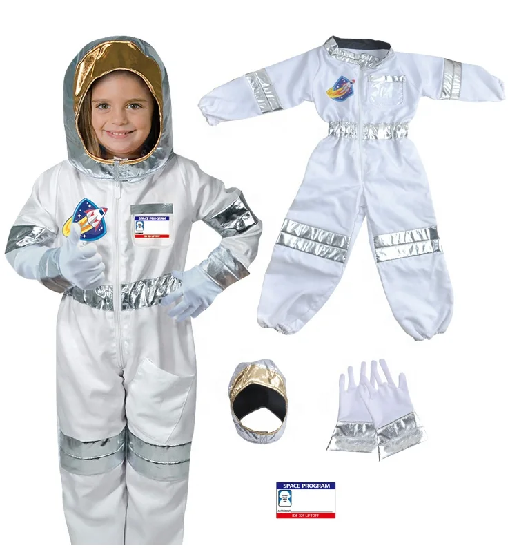 

Halloween Party Costume Fireman Suit Uniform Clothing Kids Role Play Occupational Cosplay Astronaut Construction Worker Costume
