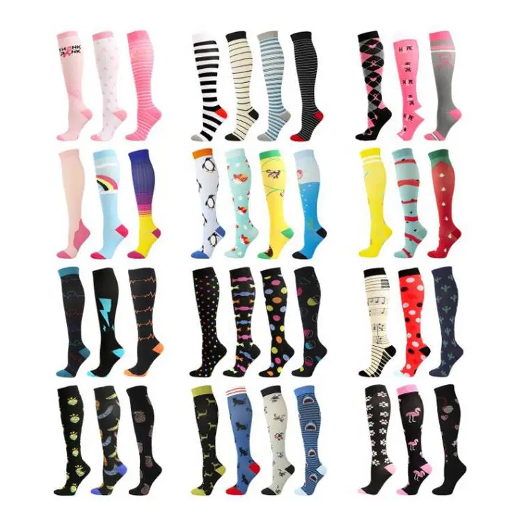 

Knee High 20-30mmhg Men Women Men Socks Medical Compression