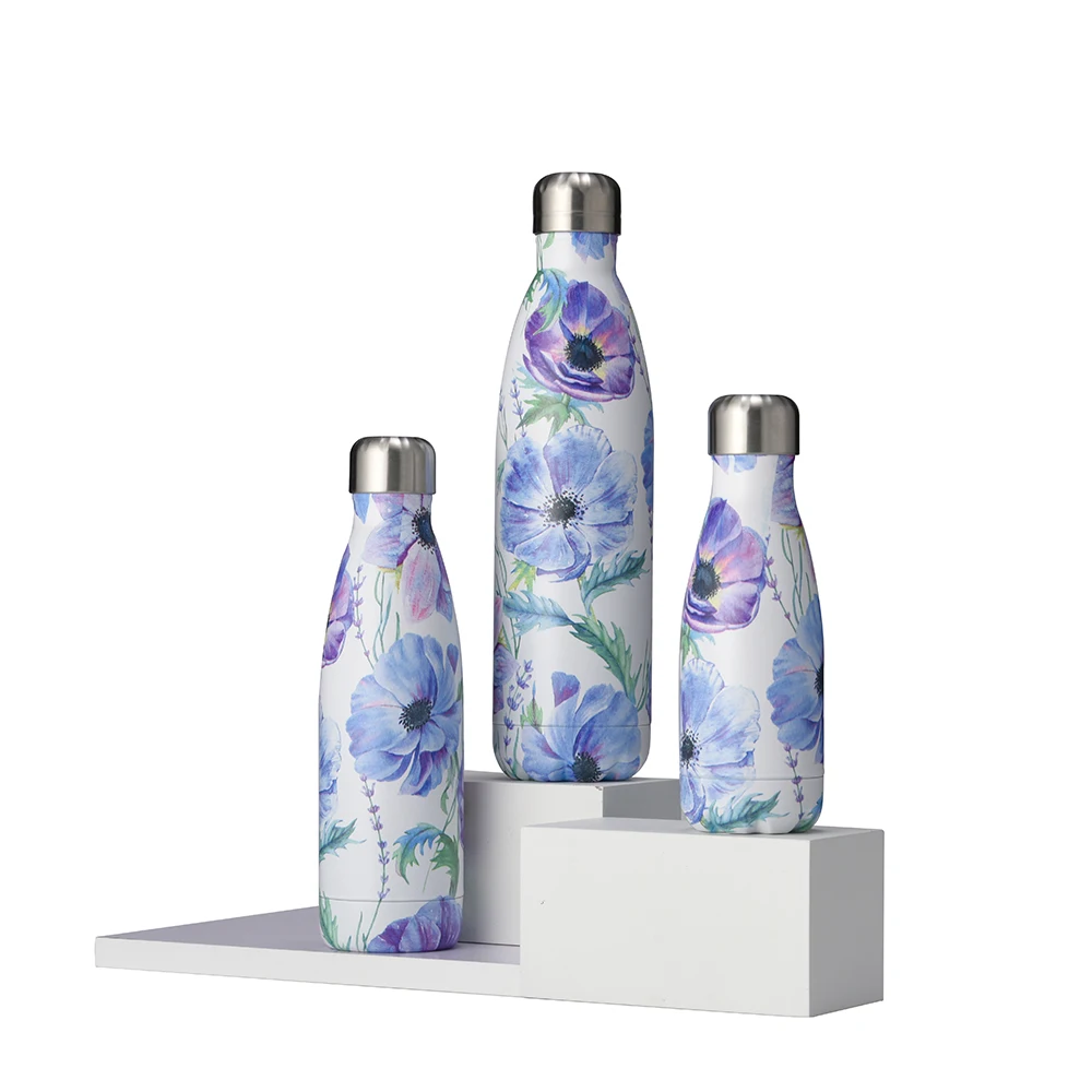 

260ml Vaccum Double Wall Thermal Insulated Cola Shape Stainless Steel Water Bottle, Customized color