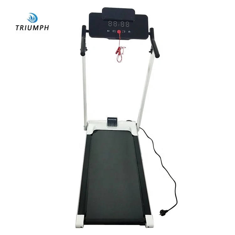 

Non-motorized incline semi commercial medical extension tablet pace vigor electric multifunction treadmill, Black blue