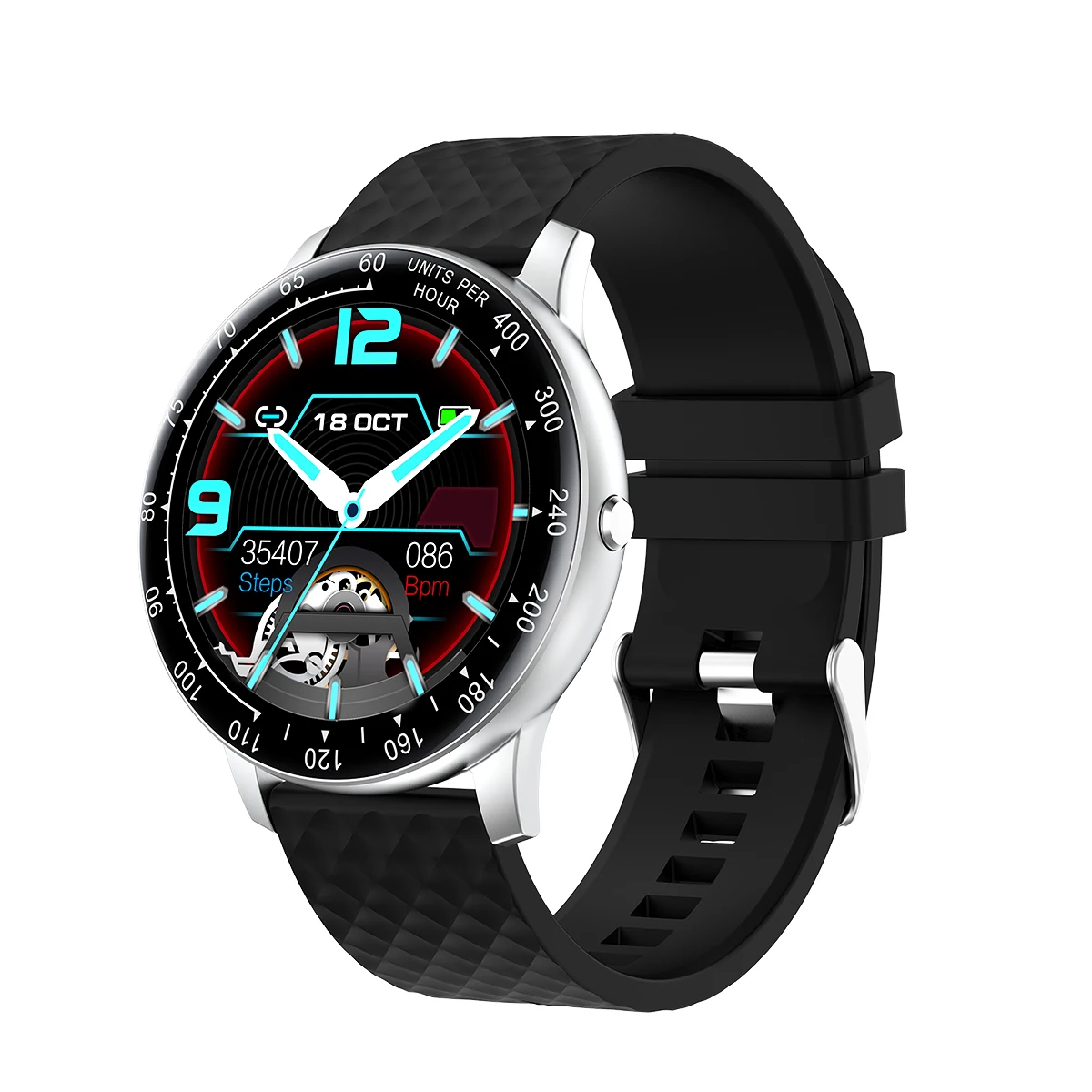 

New arrivals 2020 H30 Smart Watch Blood Pressure Round Watch Waterproof Sport Tracker For Android/IOS