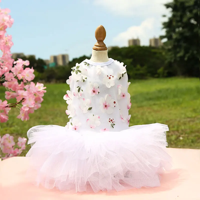 

Pet clothes manufacturers wholesale princess style pure dog clothes puppy skirt