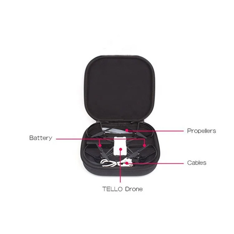 
UAV Mini Carrying Case Compatible Eva Nylon Material Bag Drone Waterproof Shockproof EVA Drone Case 