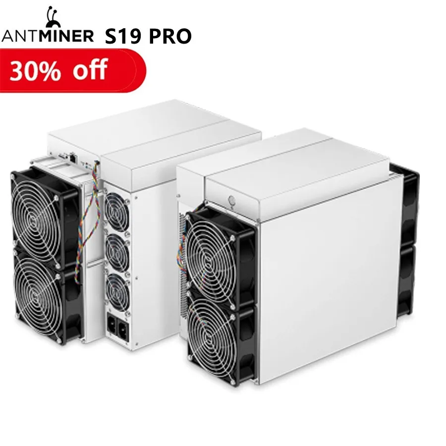 

Spot stock ASIC bitmain antminer good working Minero bitcoin S19 S19 Pro mining machine wholesale