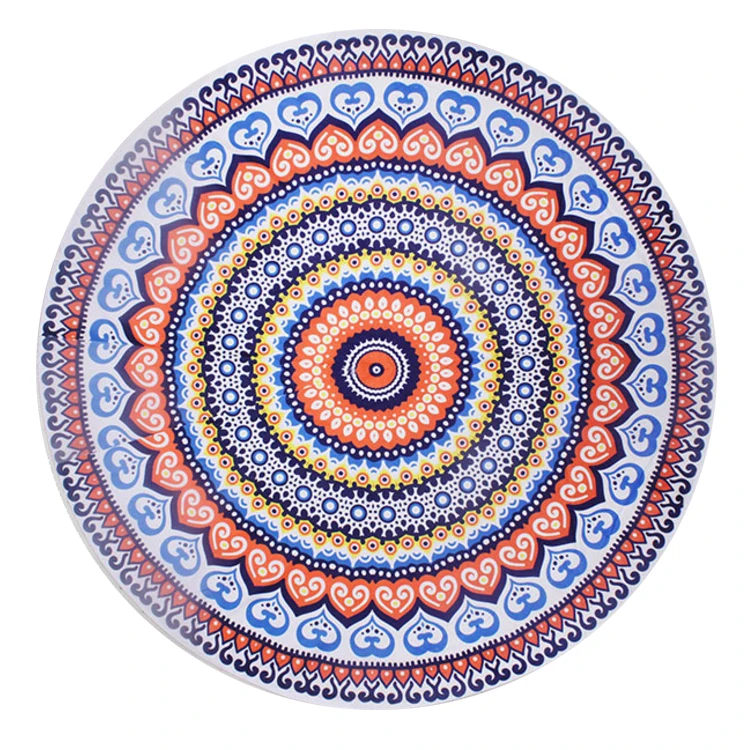 
Quick dry daily leisure scarf popular sarong travel blanket round beach towels pareo 
