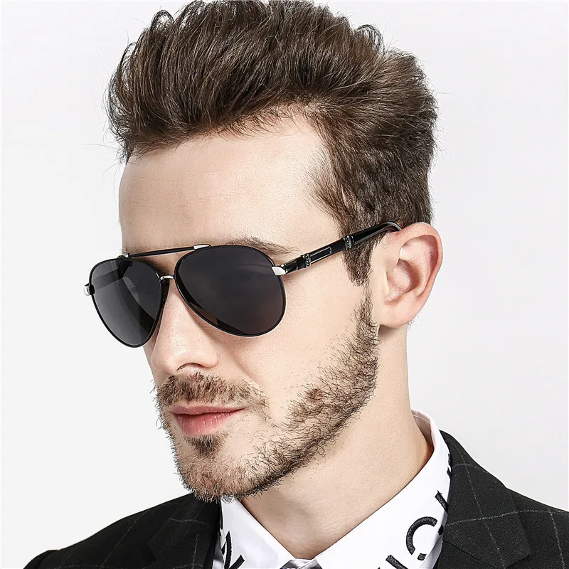 

Vintage polarized sunglasses mens luxury UV400 shades design driver sun glasses river retro outdoor sports sunglasses 2021, Picture shows