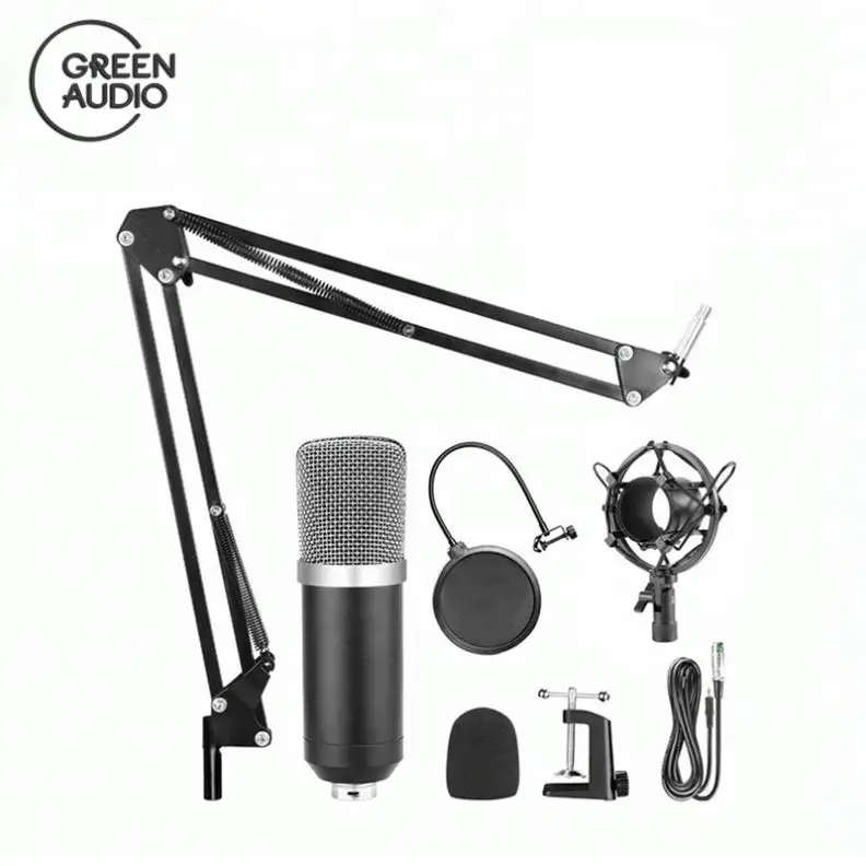 

BM-800 Cardioid Bm800 Condenser Microphone With High Quality, Black color