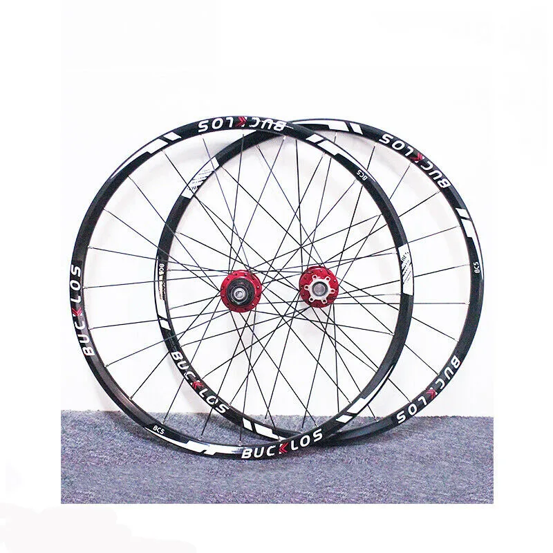 

BUCKLOS Bicycle Wheelset 26" 27.5" 29" Carbon Hub Wheel QR/TA Wheel Clincher Disc Brake For 7/8/9/10/11s Cassette Cycling parts