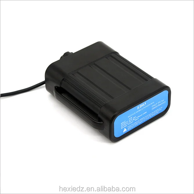 Waterproof 2x18650/26650 Battery Holder Pack Storage Case Box With Dc