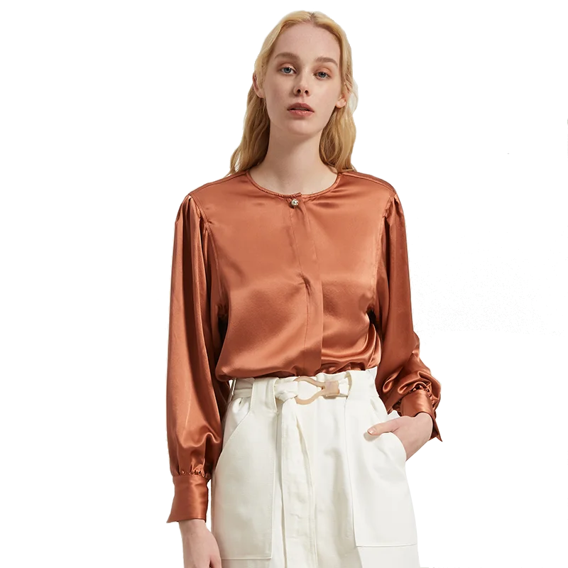 Venta al por mayor camisa de seda Compre online los mejores Venta al por mayor camisa de seda para mujer Compre online
