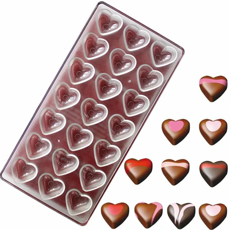 

Factory Supplies Rectangle Acrylic Mini Hollow Diamond Chocolate Moulds Egg Chip Molds, Transparent