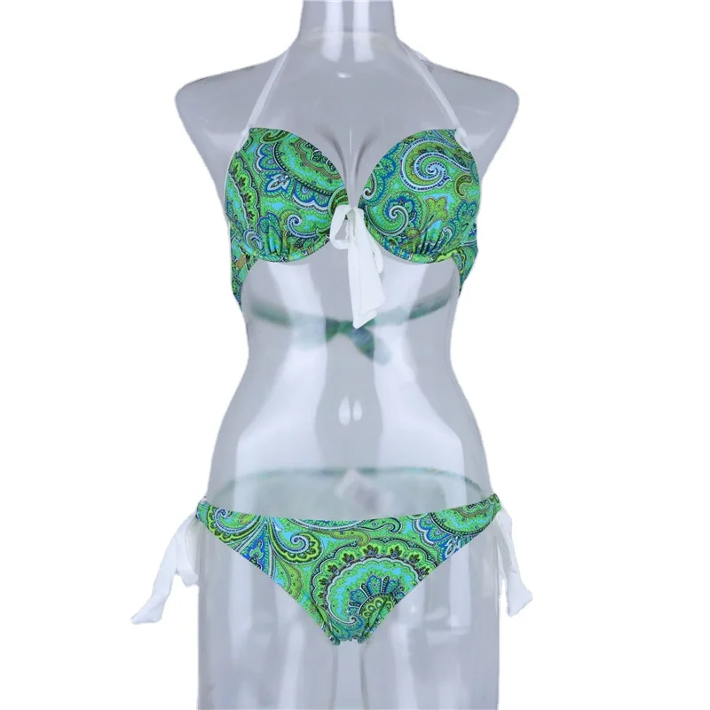 

Factory OEM Printed Sexy One-Piece Swimsuit One Shoulder Swimwear Girls Bikini Bathing Suit, Customized color