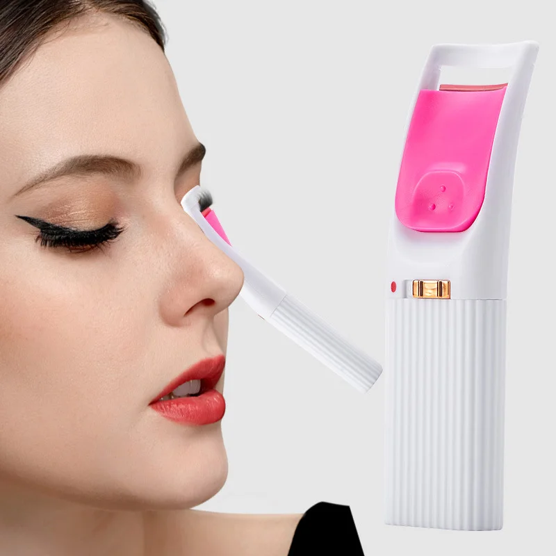 

2022 Beauty Device Electric Heated Eyelash Curler 3D Stereo Curling Eyelashes Roller Curling Eyelash Curler