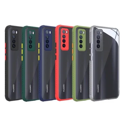 

Cemra Protection Case For One Plus 8 Pro 8T Miqilin Anti-Scratch Phone Case Shockproof For Oneplus Nord Clear Back Cover Case, 6 colors