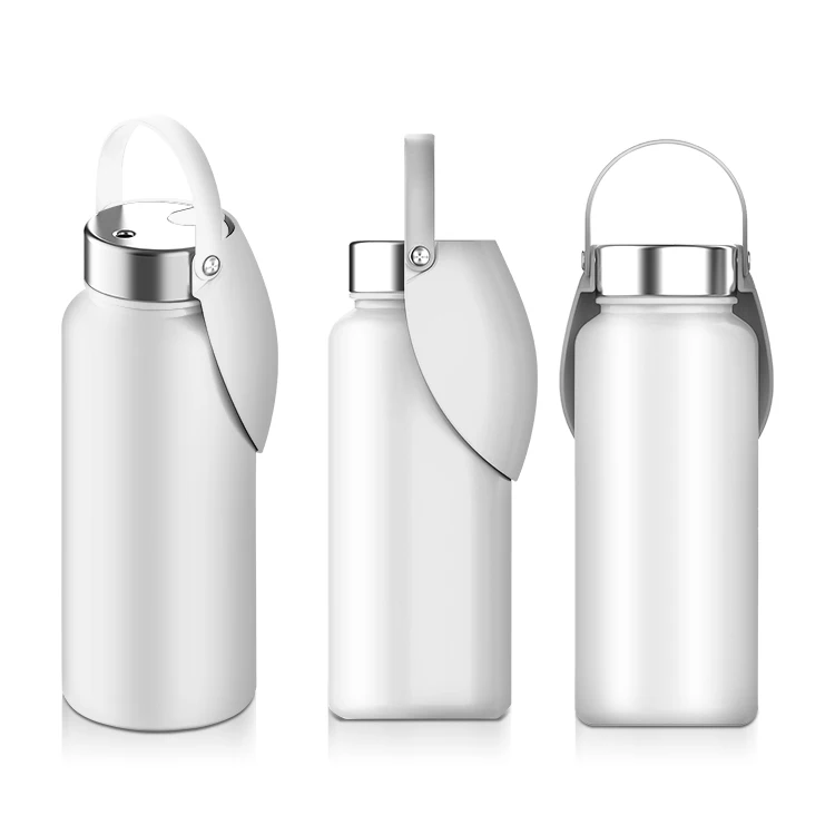 

Amazon hot Pet products carry outside portable plastic travel recycling dispenser outdoor Pet dog stainless steel water bottle, Customized color