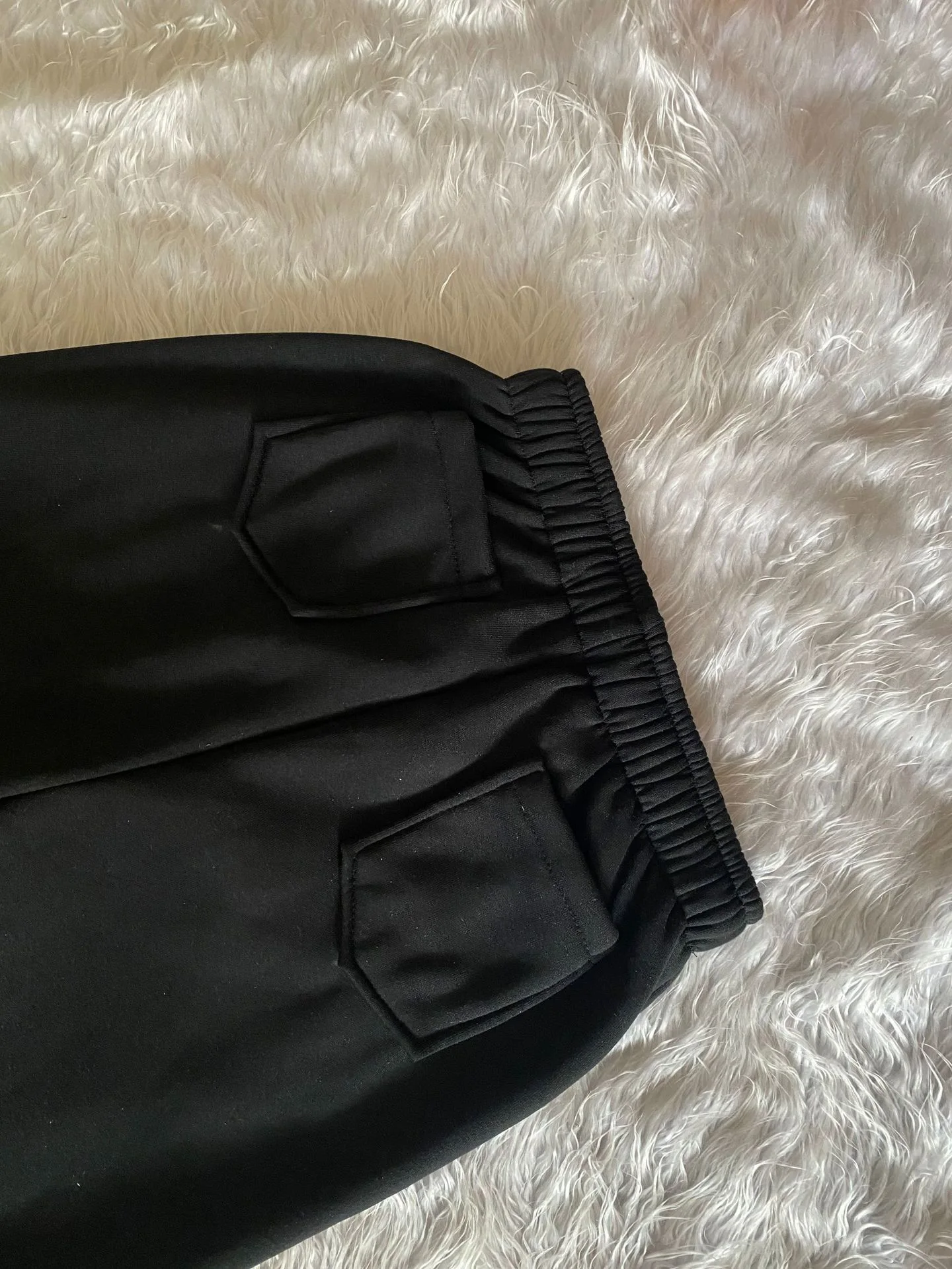 
New Arrival track solid stacked pants legging, stack pants with ruched 