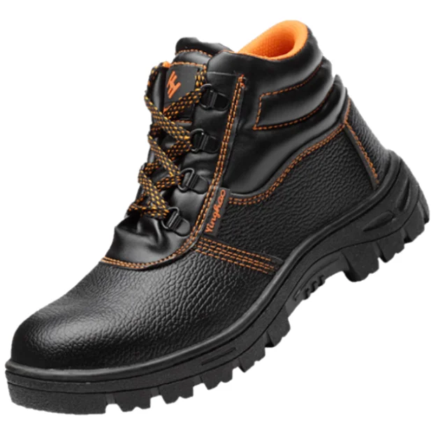 

China cheap breathable anti static anti puncture Steel Toe cement safetyshoes Work Construction steel safety shoes for women men