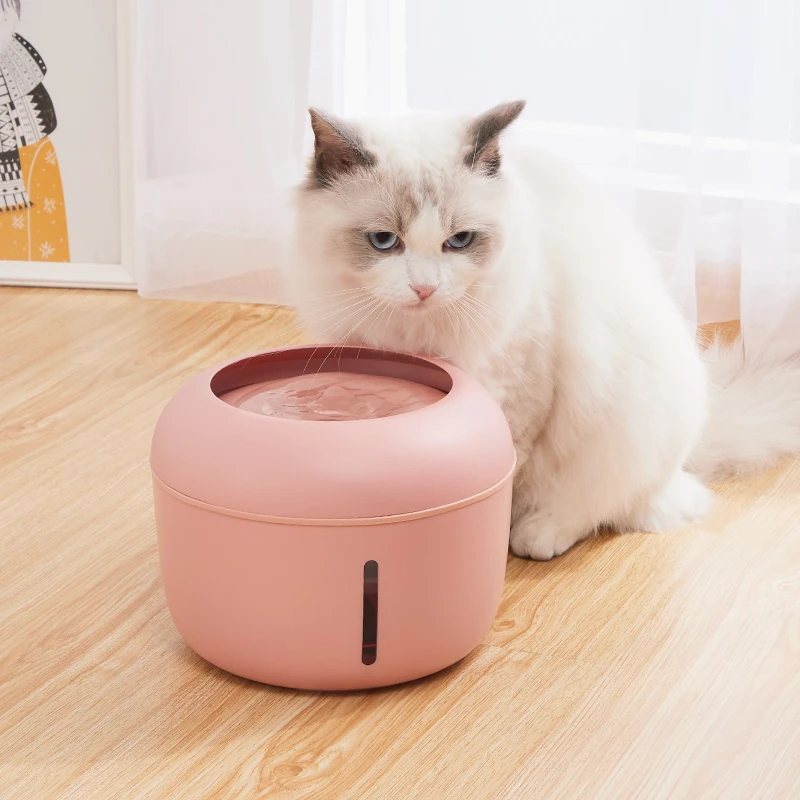 

Upgrade automatic pet water fountain with filter plastic dog water dispenser cat drinking fountain, Customized color