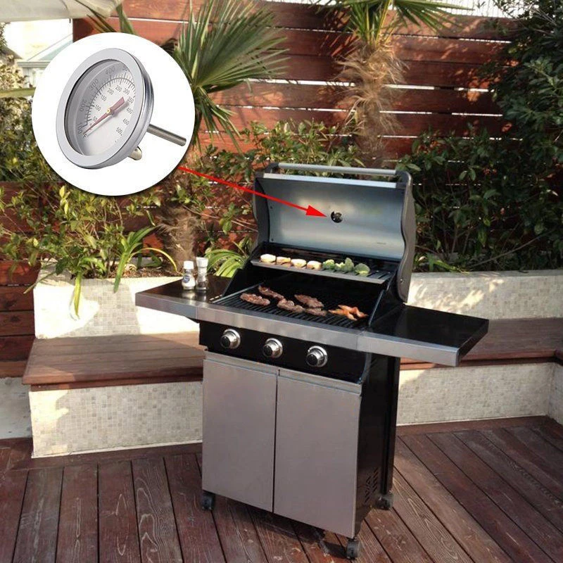Household Outdoor Grill Meat Thermometer Cooking Food Probe BBQ Accessories