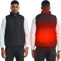 

electrical heated clothes airer back heat coat light heat press machine vests casual men snow jacket men vest