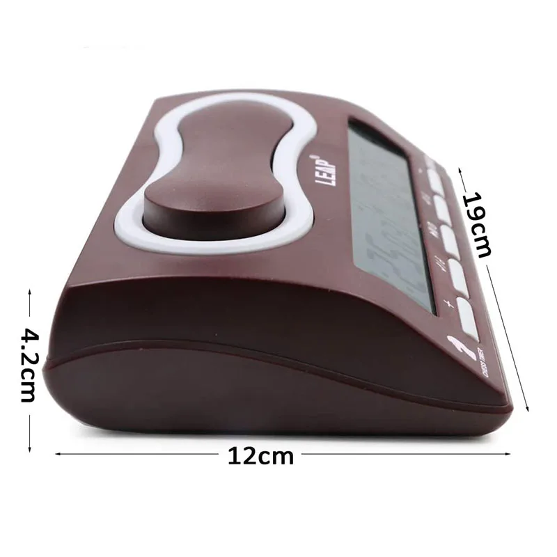 Leap Professional Chess Clock Game Timer Digital Backgammon Set Chess