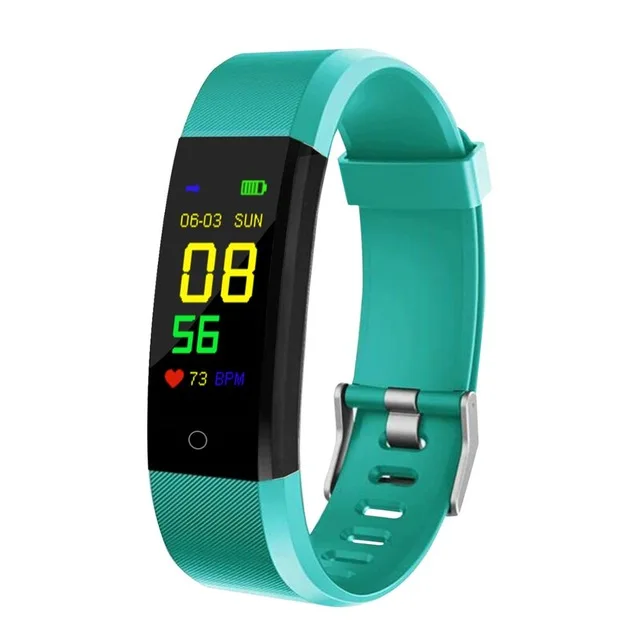 

Waterproof heart rate blood monitor wrist band watch fitness smartwatch bt call 115plus smart bracelet with sedentary reminder