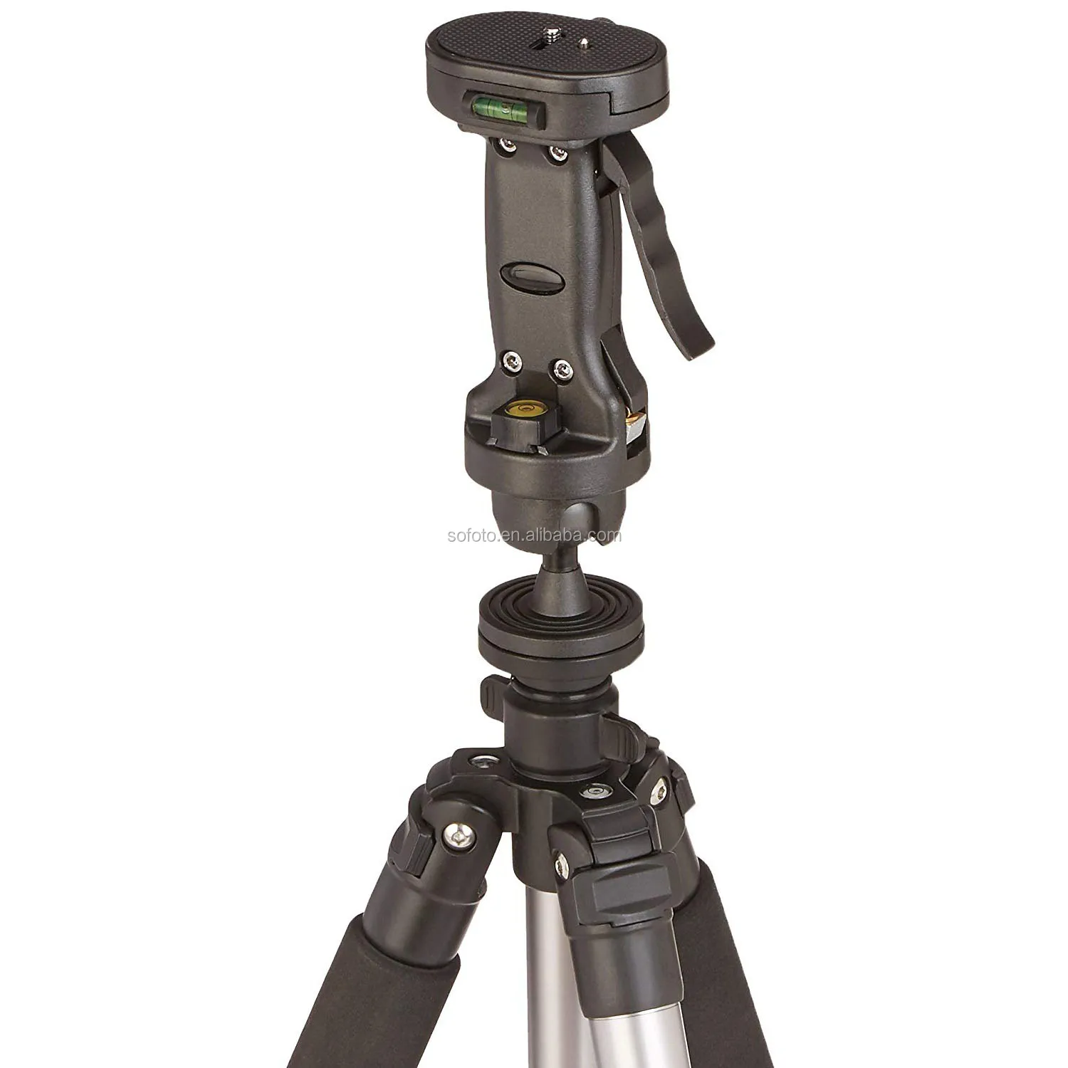 70 Inch Vertical Pistol Grip Ball Head Tripod Amazon Basics Camera