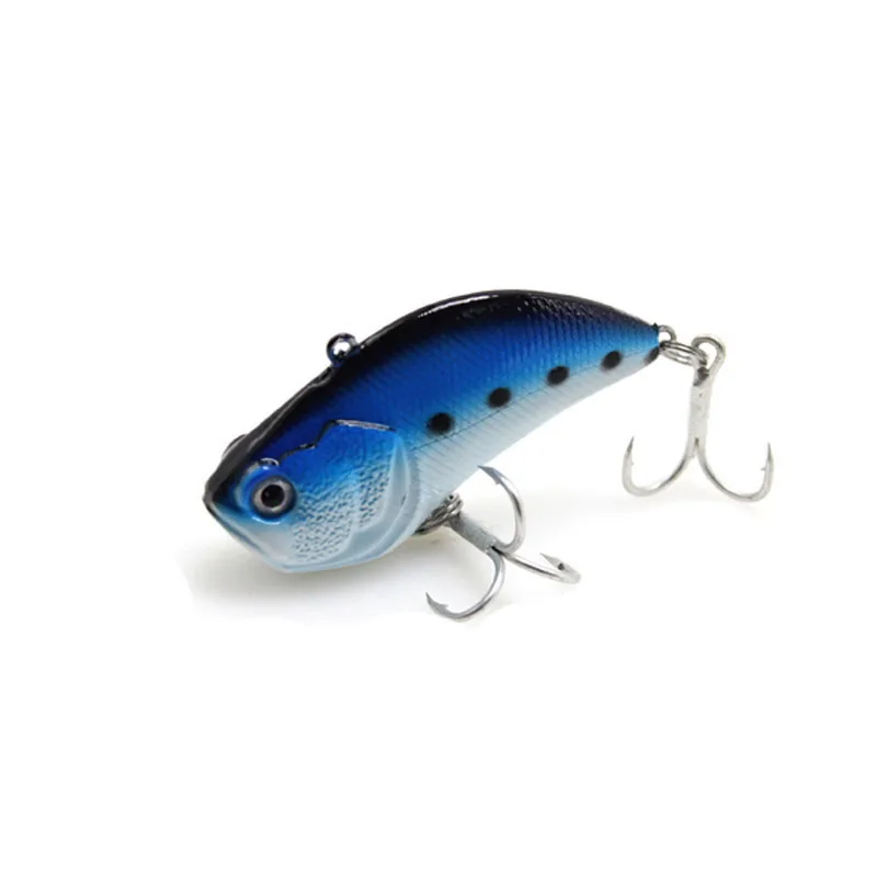 

Professional sea fishing long cast VIB multi-color hard lure plastic hard fishing vib artificial bait, 5 colors