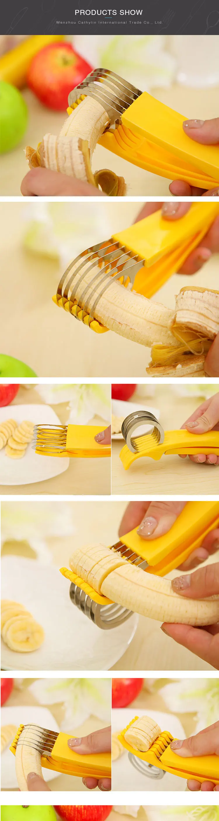 Food Preparation: Banana Slicer