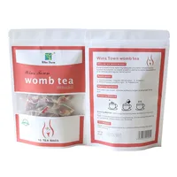 

10 tea bags/pack Private Label Herbal Womb Warmer Tea Womb Detox Tea For Menstrual Cramps