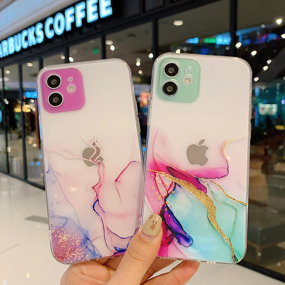 

Laudtec Transparent Designer Phone Cases Back Cover Mobile Cell Phones Case For iPhone 12 Pro 13 Mini Custom Case For iPhone 11