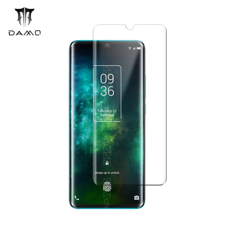 

2020 Scratch Proof Premium Tempered Glass 9H Phone Screen Protector For TCL 10 plus, Transparent