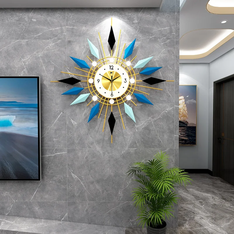 

odm/odmmodern wall clockNewly s For Sale Fashion Luxury MetalWall Clock Decorreloj de pared, As photo show