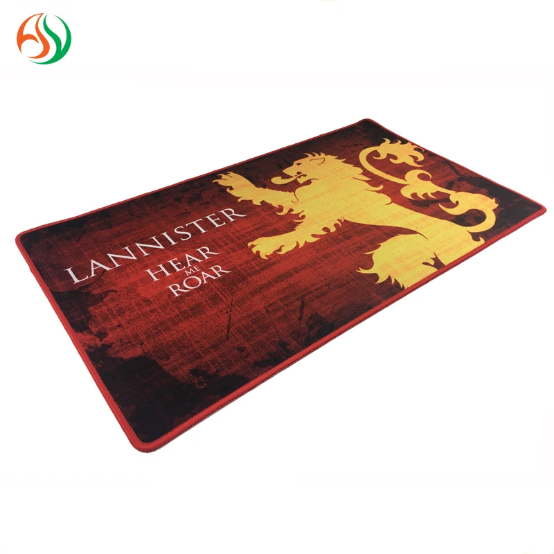

AY Custom Sublimation Printed Foldable Keyboard neoprene Rubber stitched Playmat wholesale gaming mat