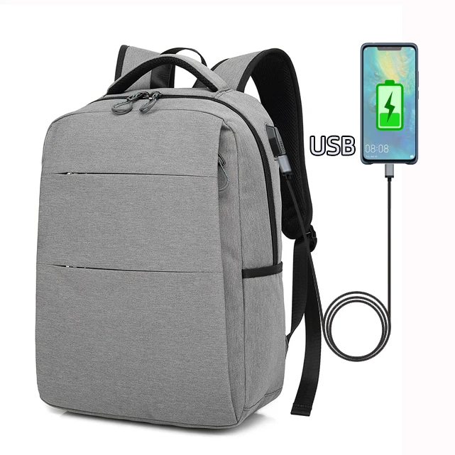 

2020 Wholesale custom waterproof outdoor oxford polyester men 15 15.6 16 17 17.3 inch USB charging laptop backpack