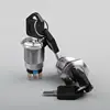 19mm 22mm Stainless Steel key Selector Lock Switch Maintained 2 Position 1NO 1NC