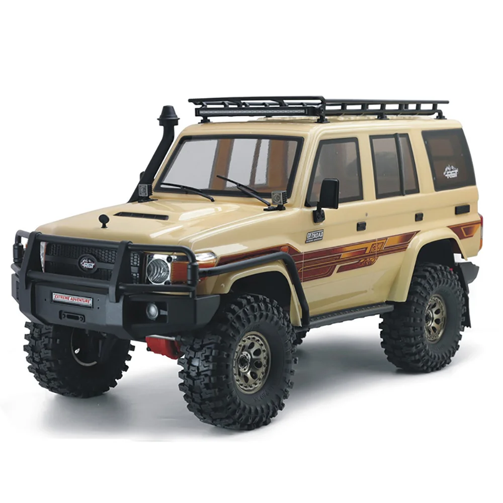 

Ruitai RGT EX86190 ARTR/4WD Simulation Climbing Car LC76 1/10 RC Remote Control Car Model Electric Climbing Car Off-road Vehicle