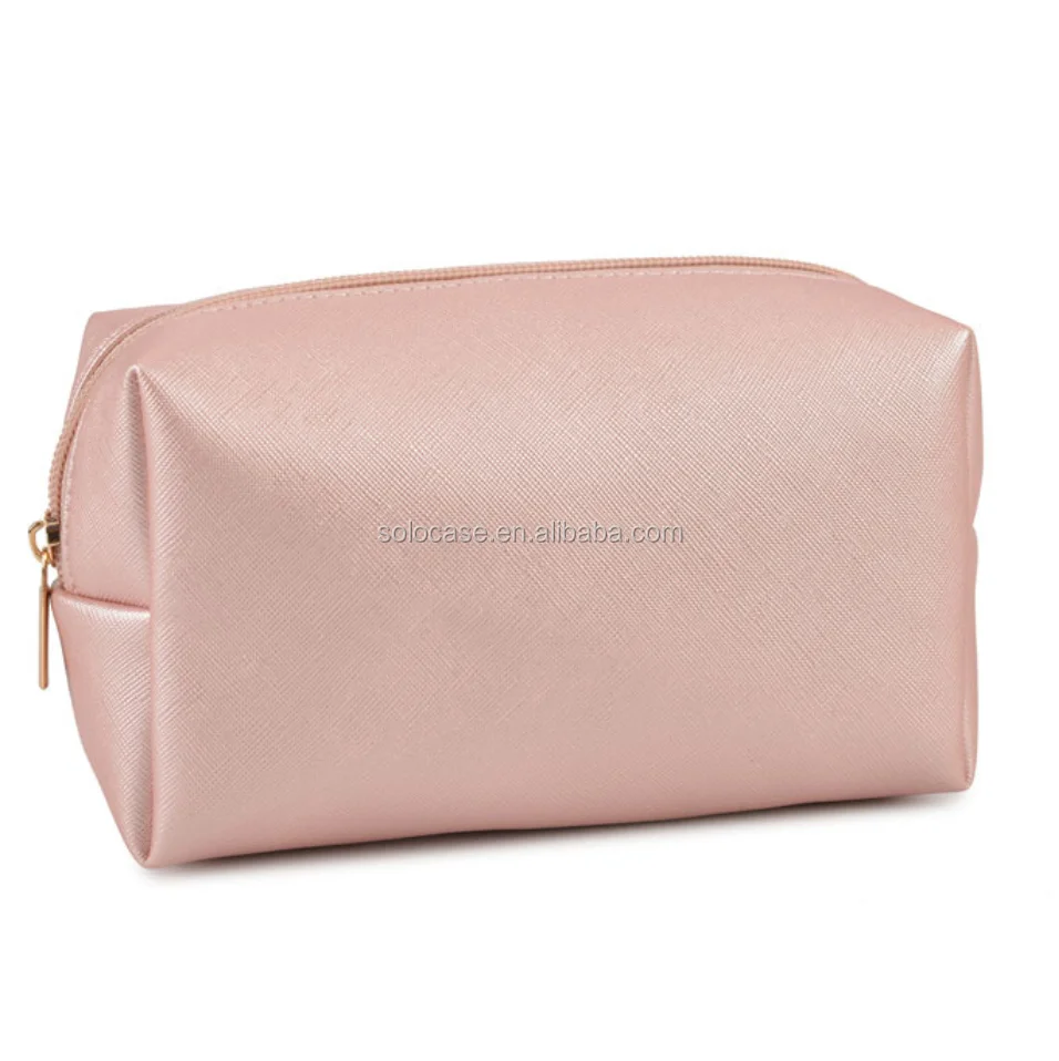 Leather Makeup Bag Travel Toiletry Bag