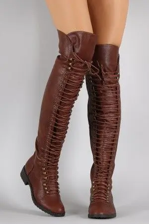 Busy Girl Mt2004 Womens Over The Knee Boots Leather Knee Boots Boots ...