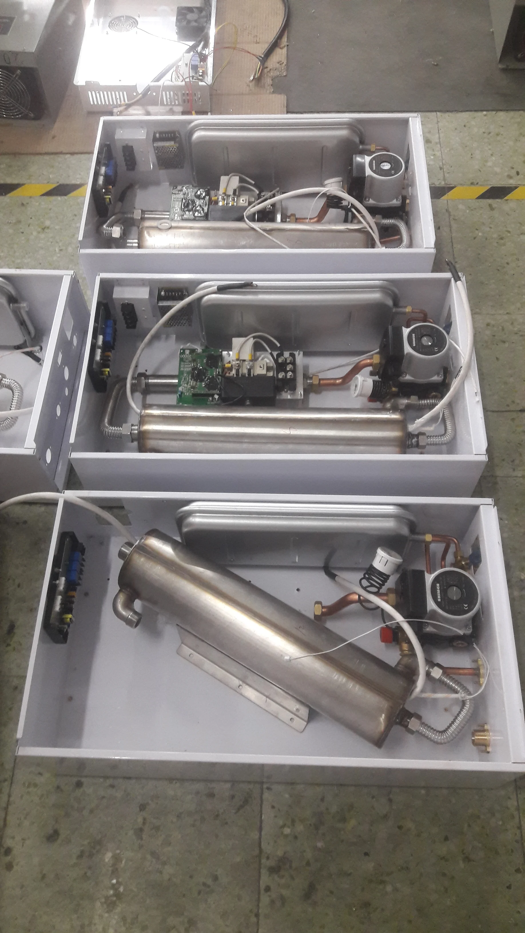 10kw Combi Induction Heating Boiler Electric Water Heater Rcib0301