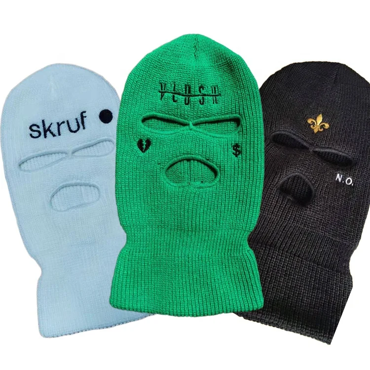 custom embroidered ski hats