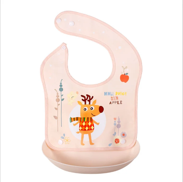 

Wholesale nice price fashion EVA feeding bibs saliva towel baby bibs Infant cloths