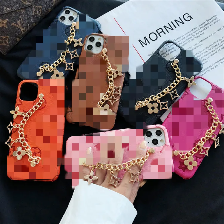

Luxury fashionable chain brand phone Case for iphone 12 pro max 11 pro max xr xs max 6 plus 7 7plus 8plus, Multi-color