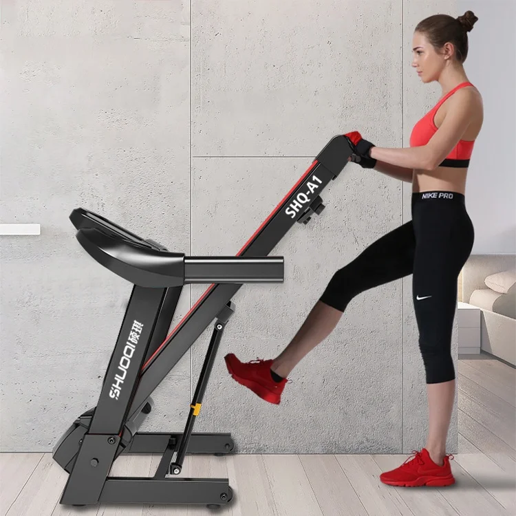 

Household Running Machine Wide Platform Treadmill Electric Health Life Treadmill Foldable Motorized Speed Fitness Treadmill