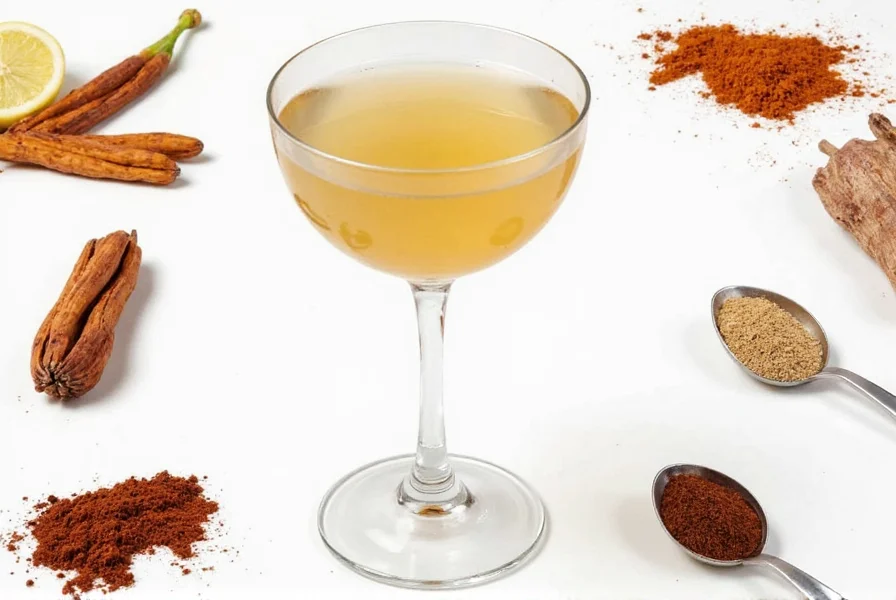 Well-stocked spice rack behind a modern bar setup
