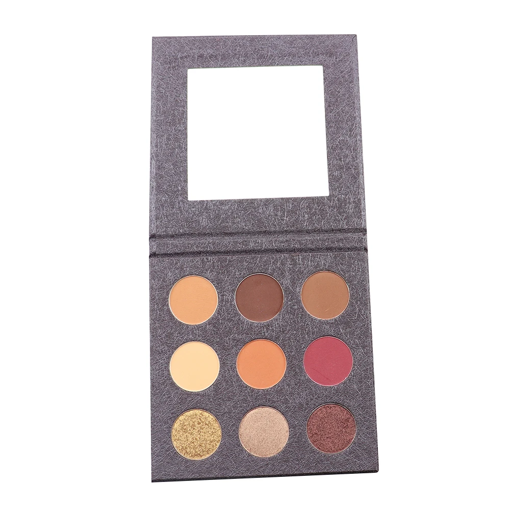 

Manufactory Wholesale eye shadow own brand makeup 9 colors eyeshadow palette With Lowest Price