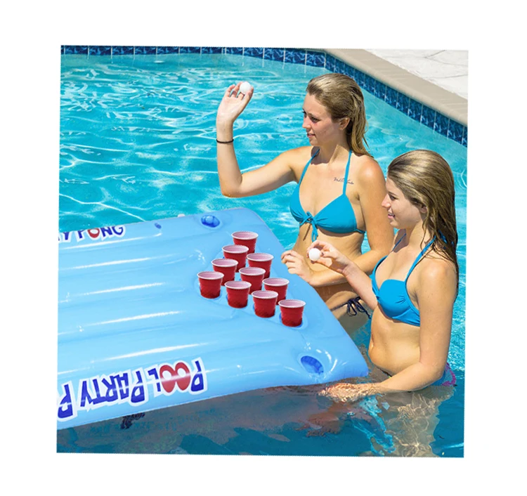 Oem Custom Party Game Inflatable Beer Pong Pool Float Table Buy